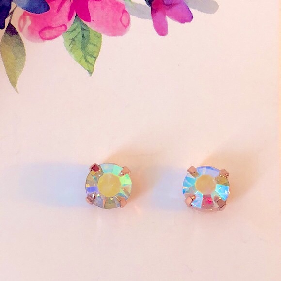 Jewelry - Aurora Borealis Crystal Earrings